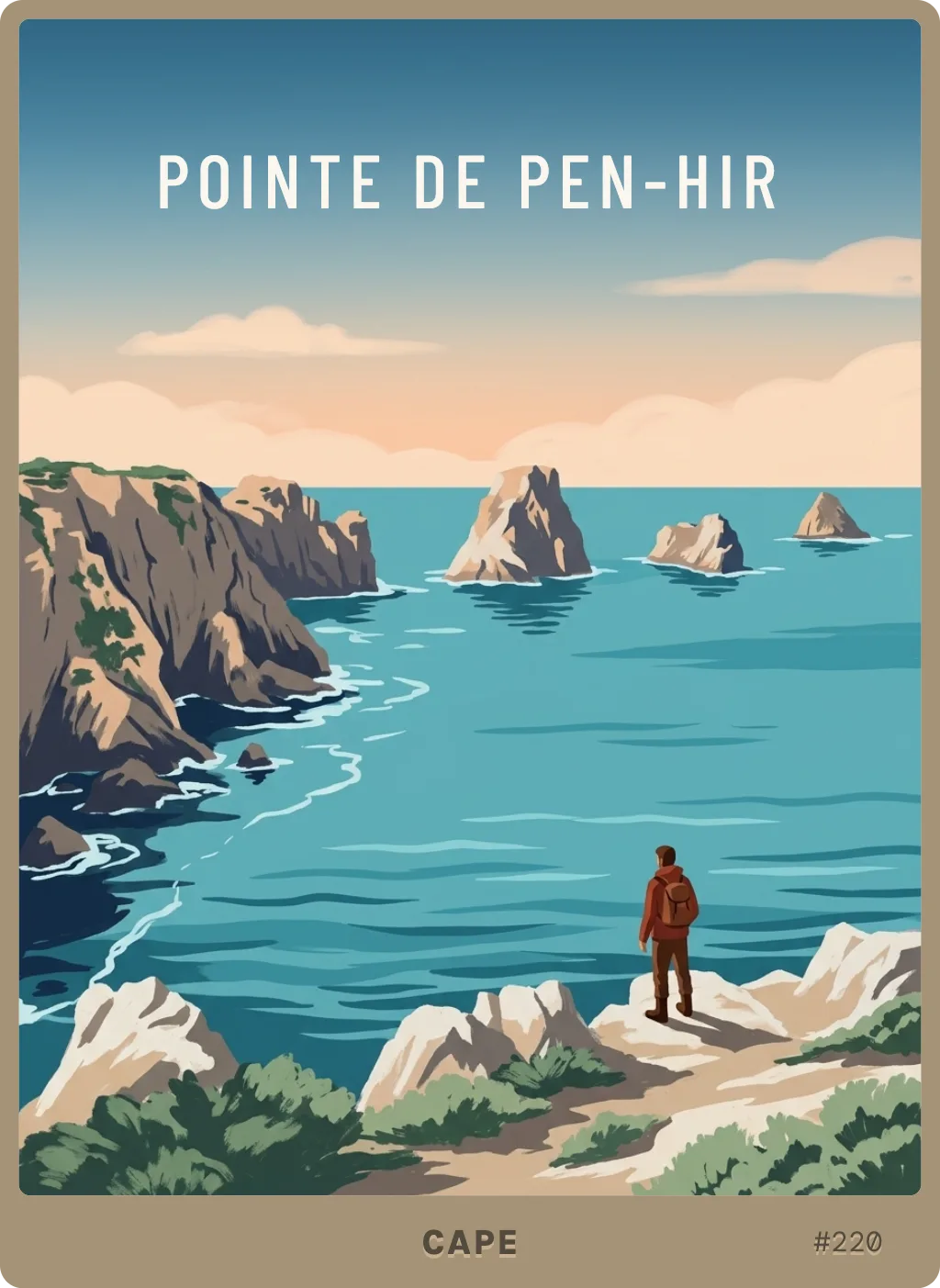 Pointe de Pen-Hir card
