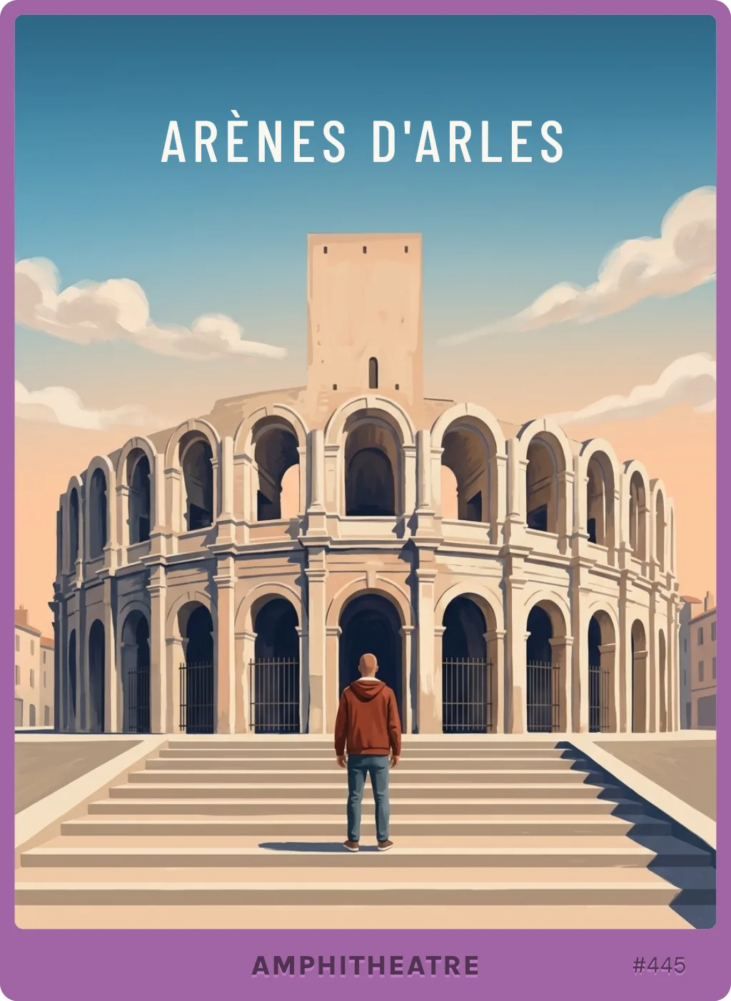Arènes d'Arles card