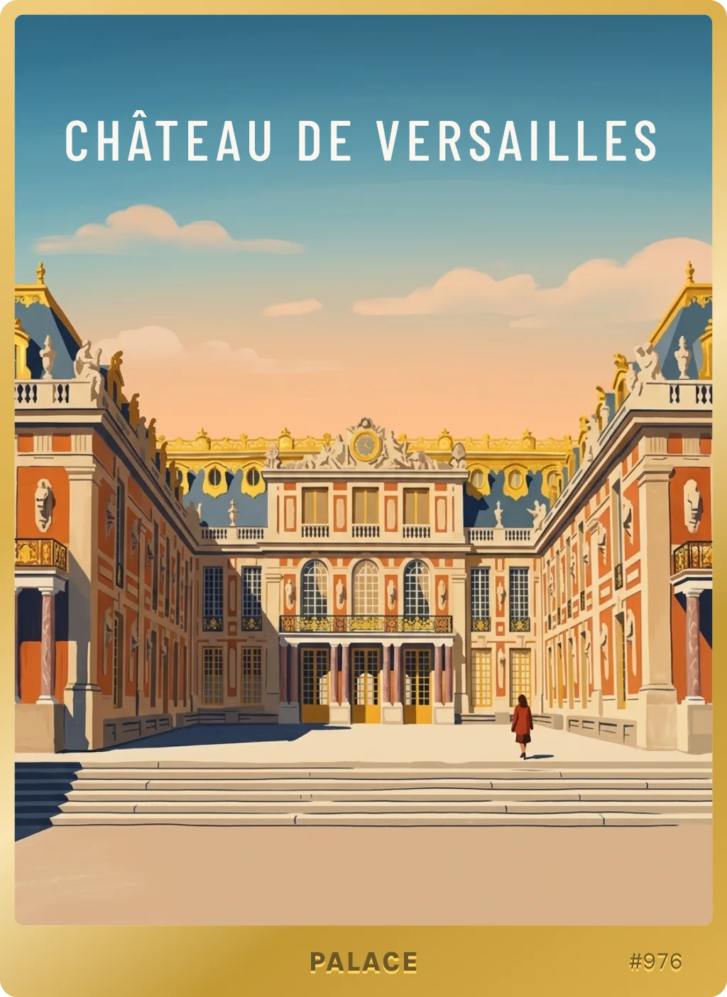 Château de Versailles card