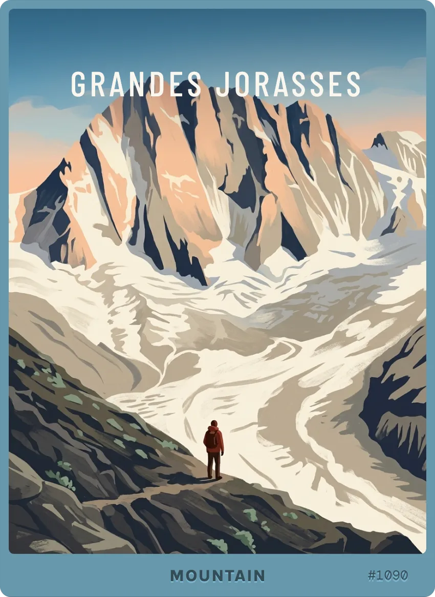 Grandes Jorasses card