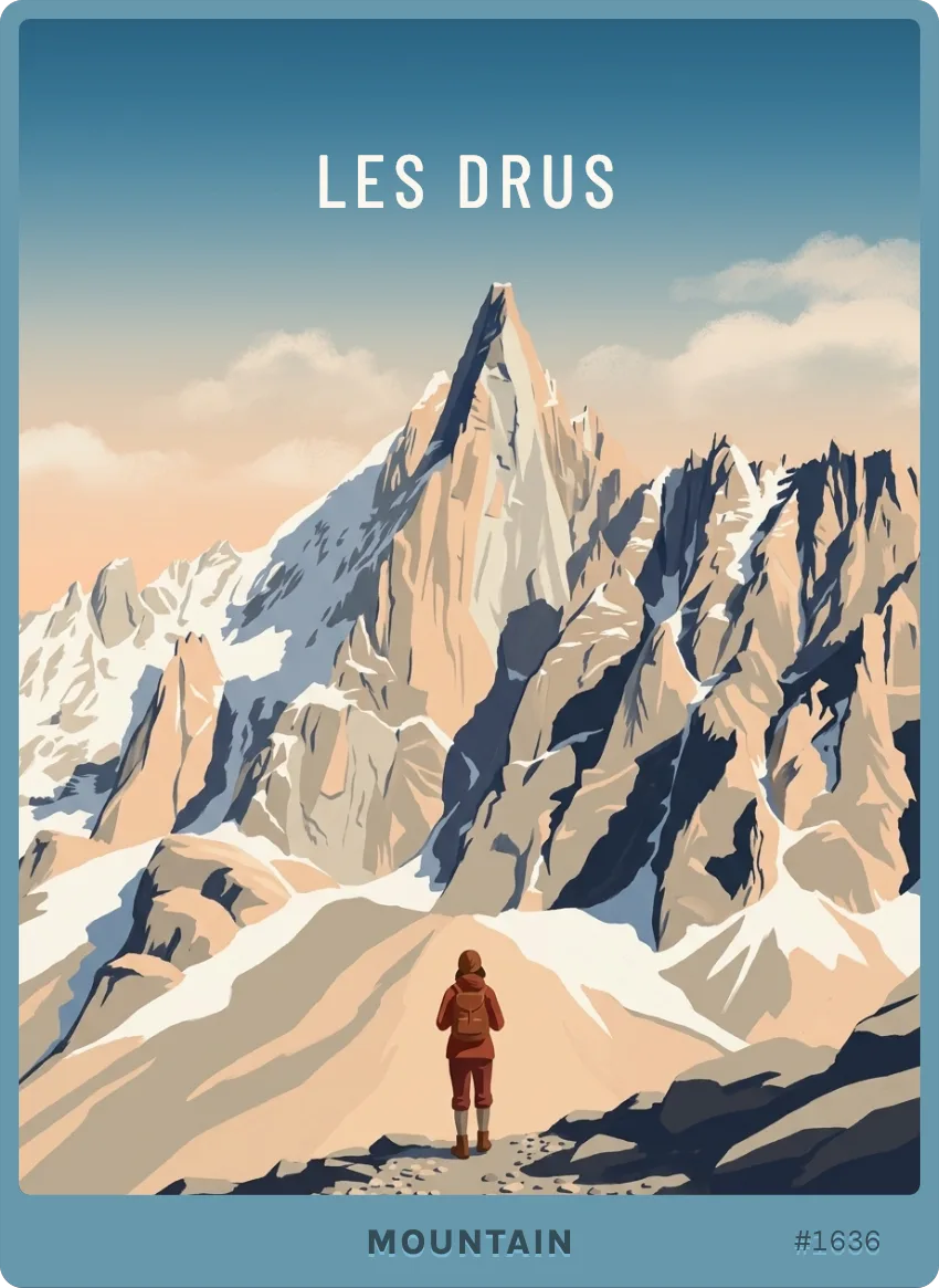 Les Drus card